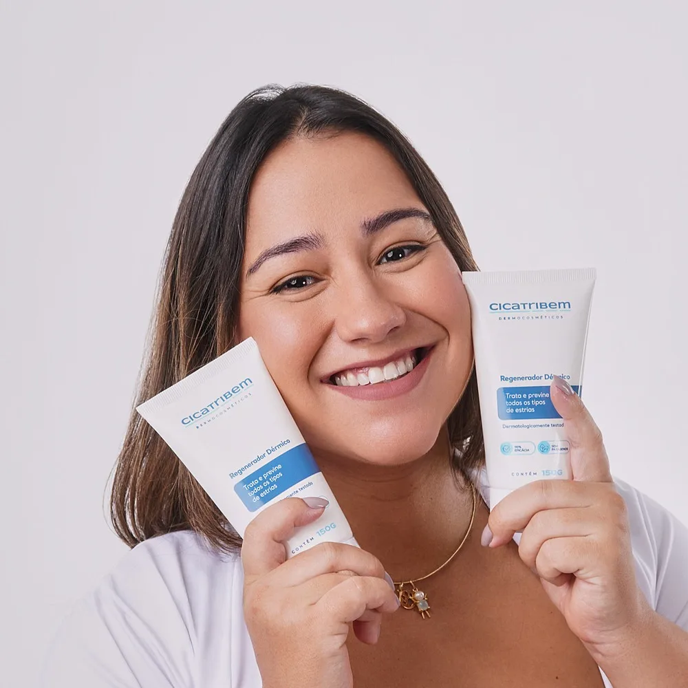 Produtos Cicatribem: Multivitamínico, Regenerador Dérmico e Esfoliante